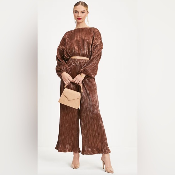 VICI BILLOWED SHIMMER BRONZE SET - Picture 1 of 6